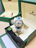 Rolex Мужские механические наручные часы, классические, без изменения цвета, ручной механизм