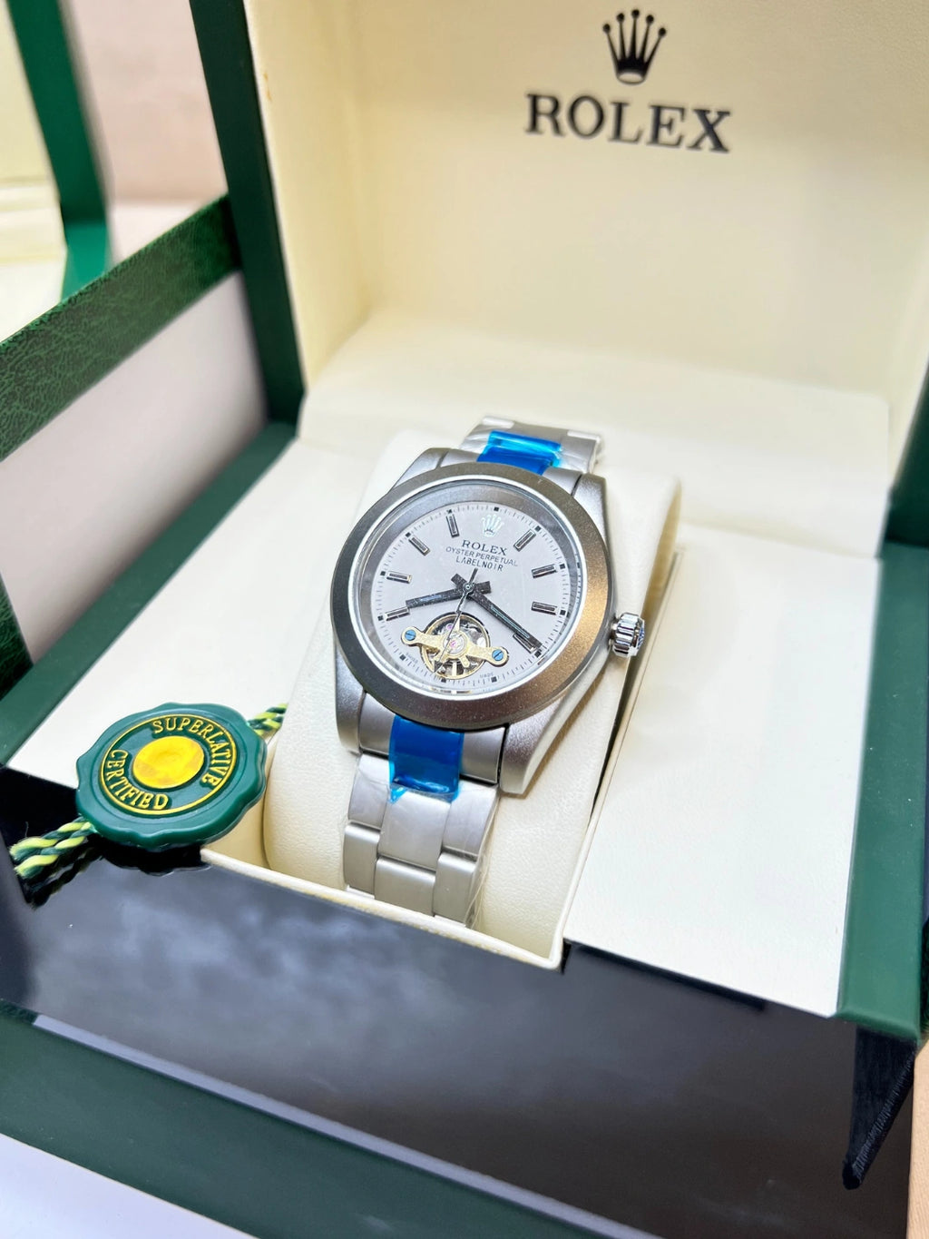 Rolex Мужские механические наручные часы, классические, без изменения цвета, ручной механизм